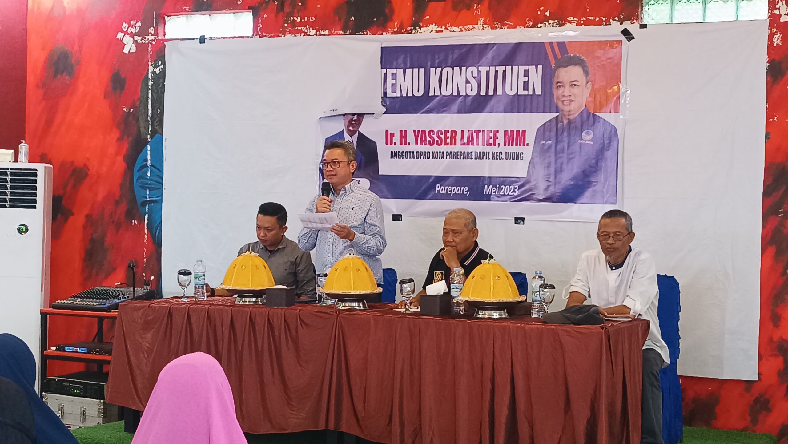 Legislator NasDem Parepare Yasser Latief Jaring Aspirasi, Warga Curhat Soal Ribetnya Pelayanan Kesehatan hingga DTKS