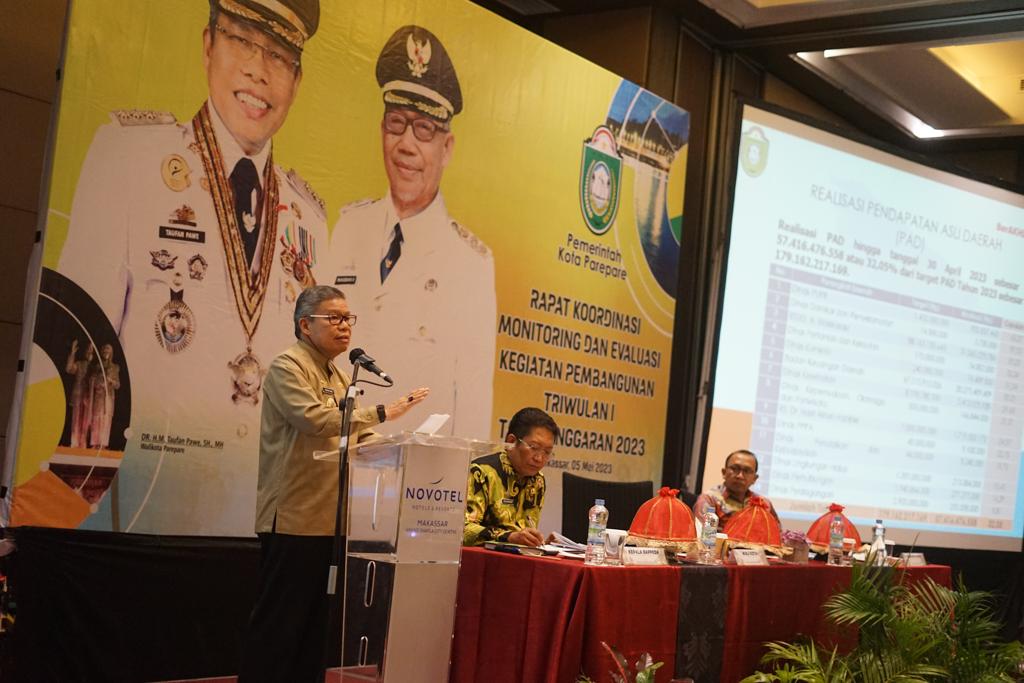 DLH Pemkot Parepare Capaian Kinerja Tertinggi Triwulan I