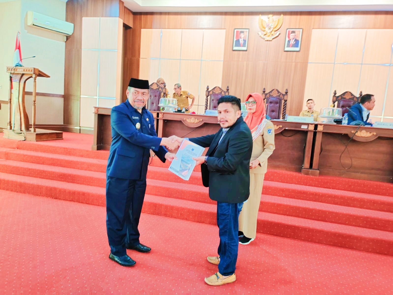 DPRD Muna Gelar Rapat Paripurna Penyampaian Rekomendasi atas LKPJ Bupati Tahun 2022