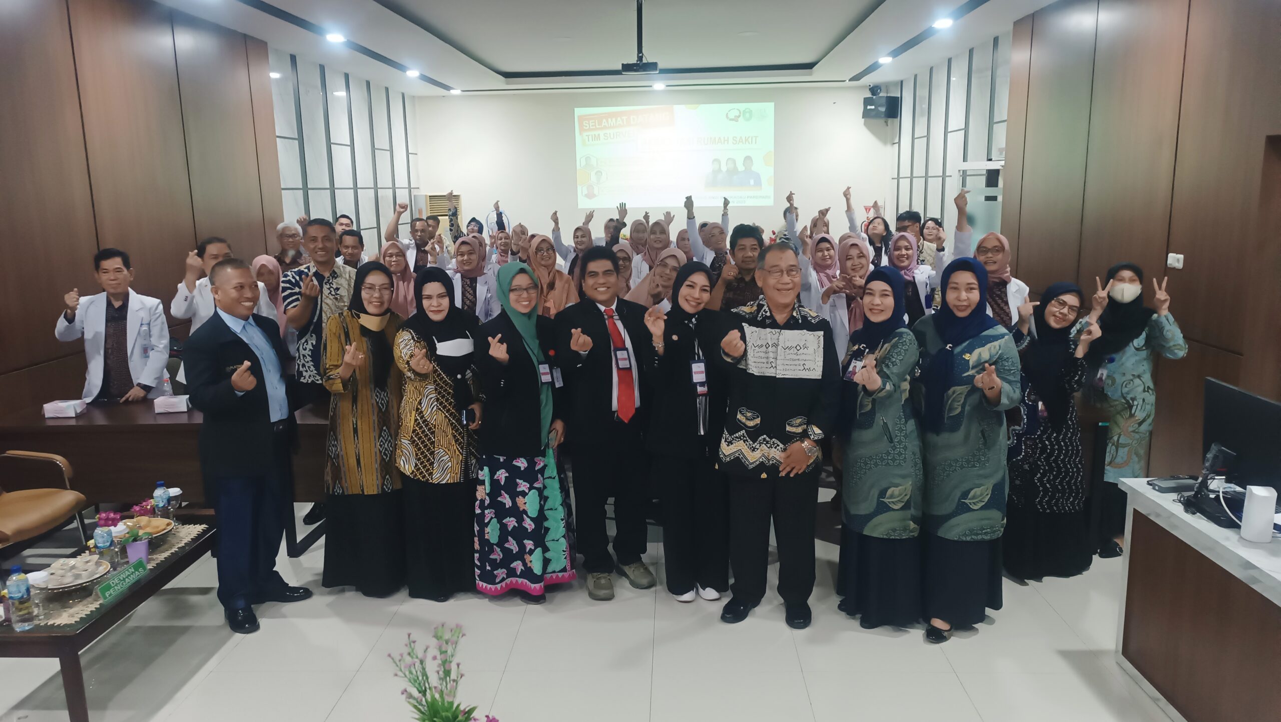 Sambut Tim Survei KARS, RS Andi Makkasau Optimis Raih Akreditasi Paripuna