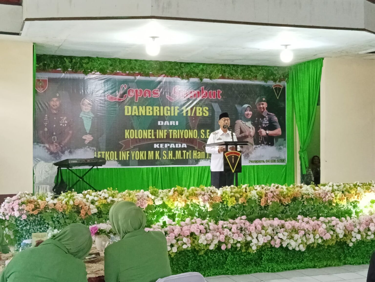 Wawali Pangerang Rahim Hadiri Lepas Sambut Komandan Brigif 11/BS