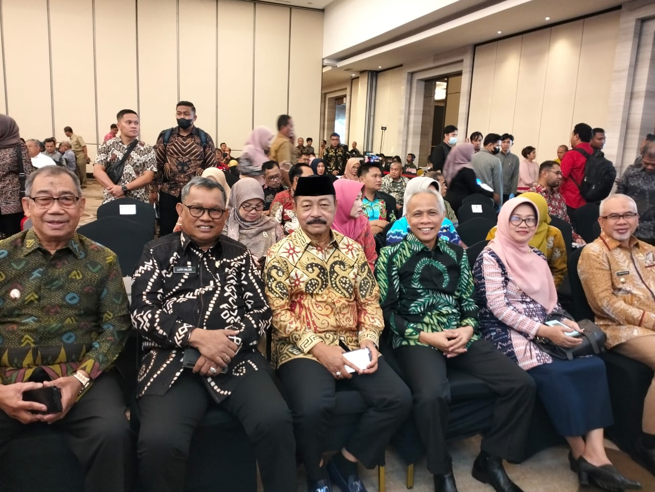 Pangerang Rahim Hadiri Temu Kerja Percepatan Penurunan Stunting di Palembang