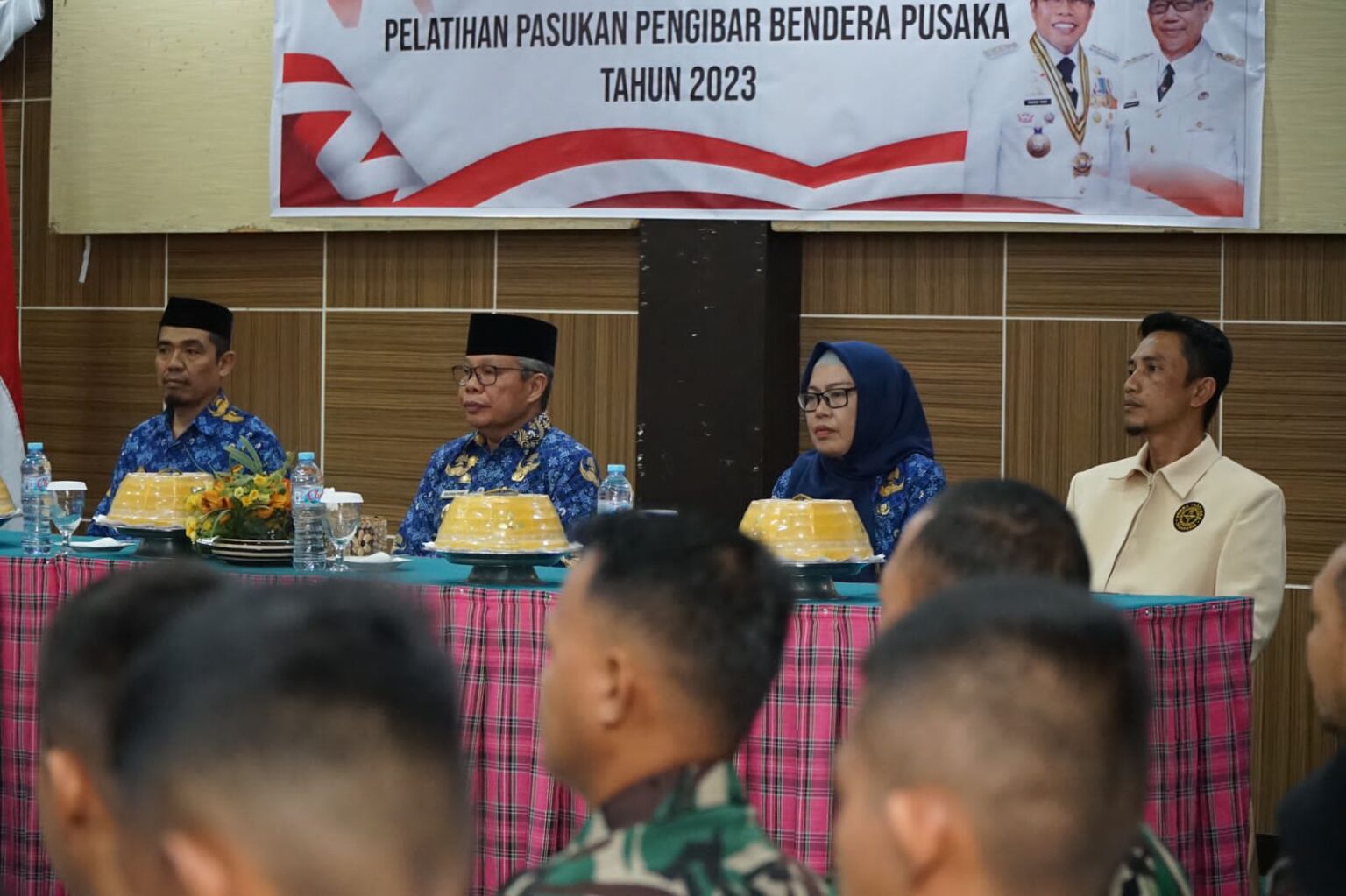 Taufan Pawe ke Peserta Calon Paskibraka Parepare Ikuti Pembelakan dengan Maksimal