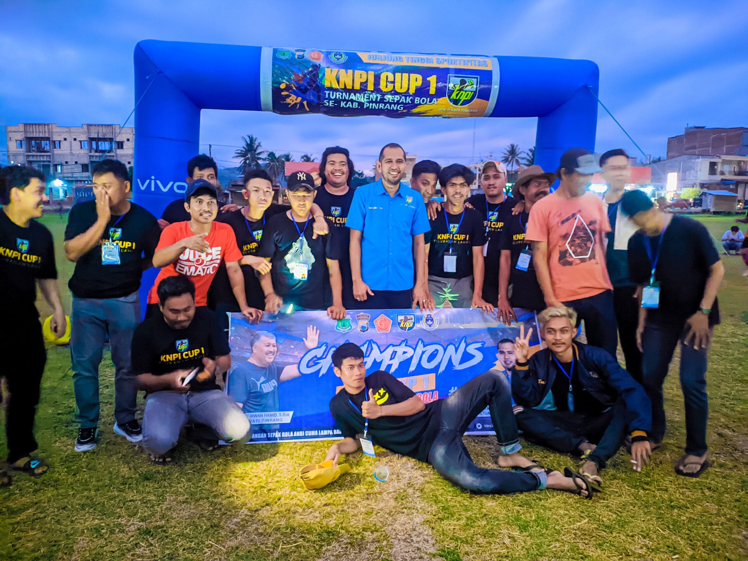 DPD II KNPI Pinrang Sukses Gelar KNPI CUP I