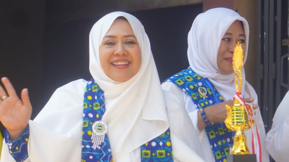 Dipimpin Ketua PKK Parepare, Kontingen Raih Juara Favorit Lomba Devile