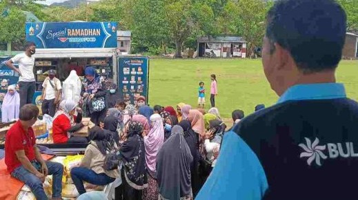 Diserbu Warga Bacukiki, Disdag Parepare Gelar Pasar Murah di Kawasan Ikon Patung Kuda