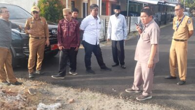 Jemput Aspirasi Warga, Ketua DPRD Parepare Kaharuddin Kadir Kunjungi Lokasi Rawan Longsor