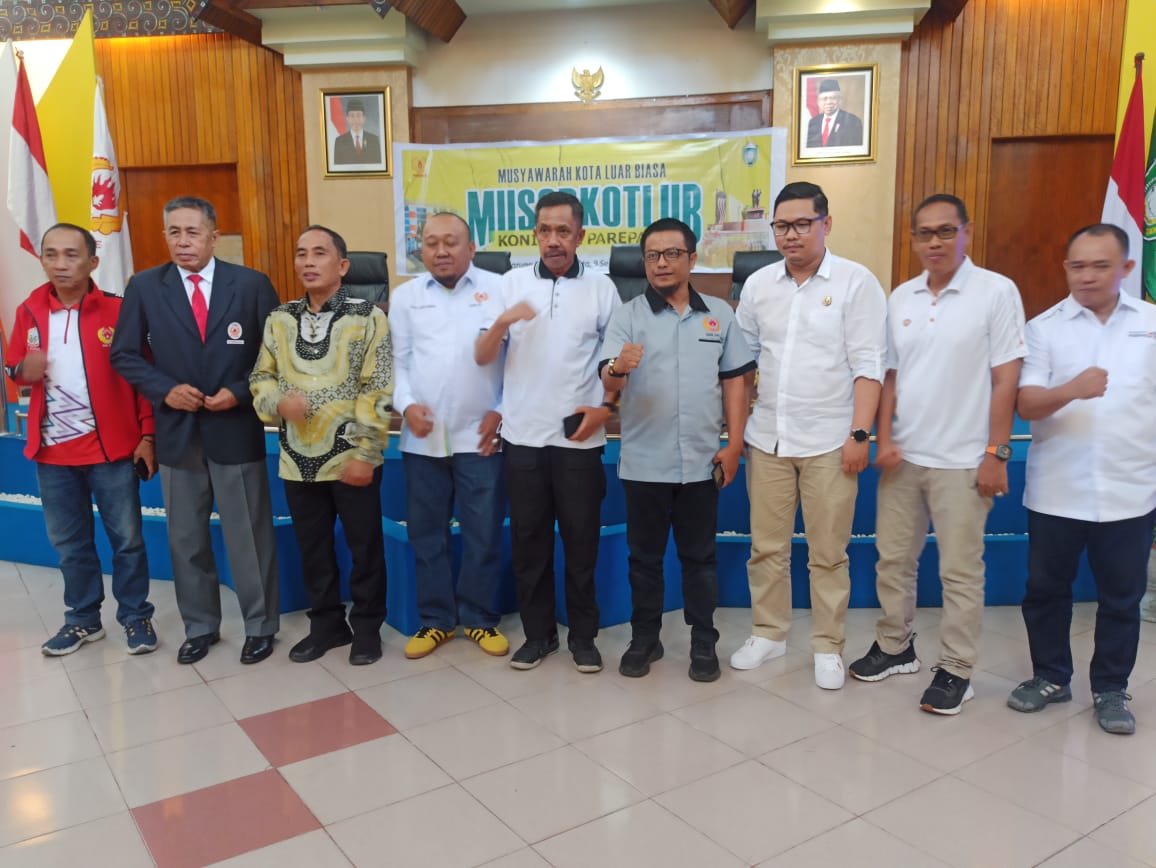 Plt. Sekda Parepare Buka Musyawarah Kota Luar Biasa KONI Kota Parepare