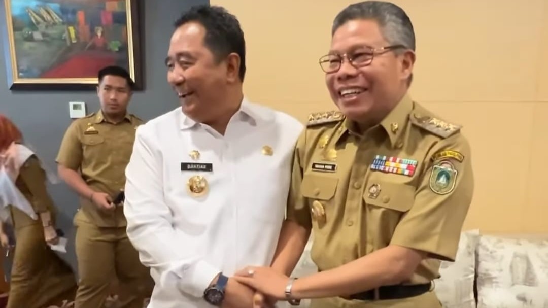 Wali Kota Parepare Taufan Pawe Silaturahmi dengan Pj Gubernur Sulsel
