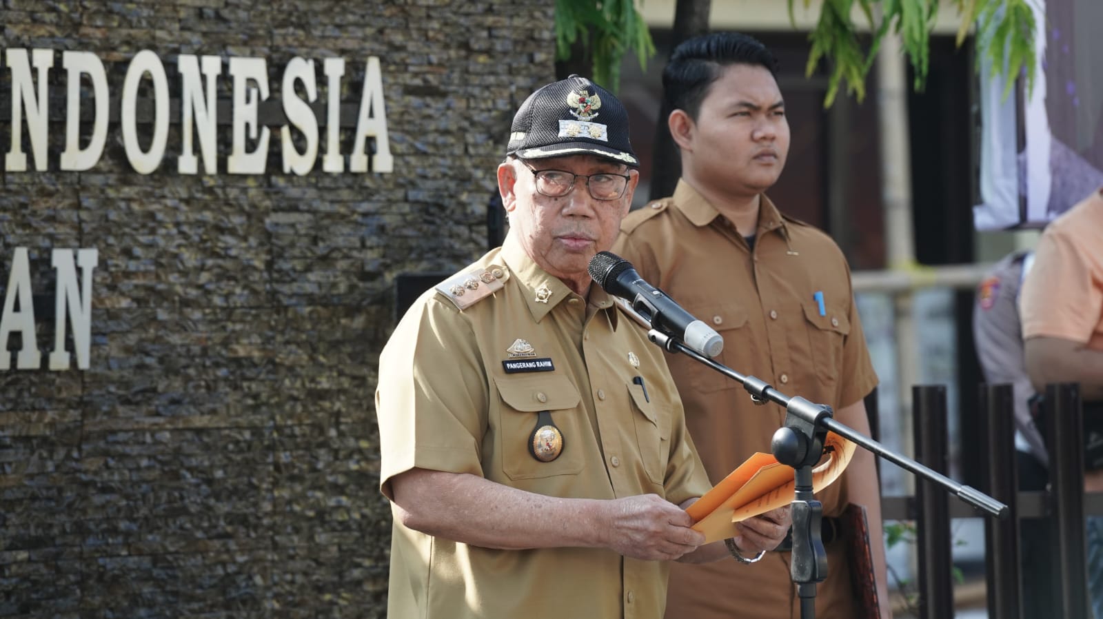 Wawali Pangerang Rahim jadi Inspektur Apel Pasukan Operasi Zebra Pallawa 2023