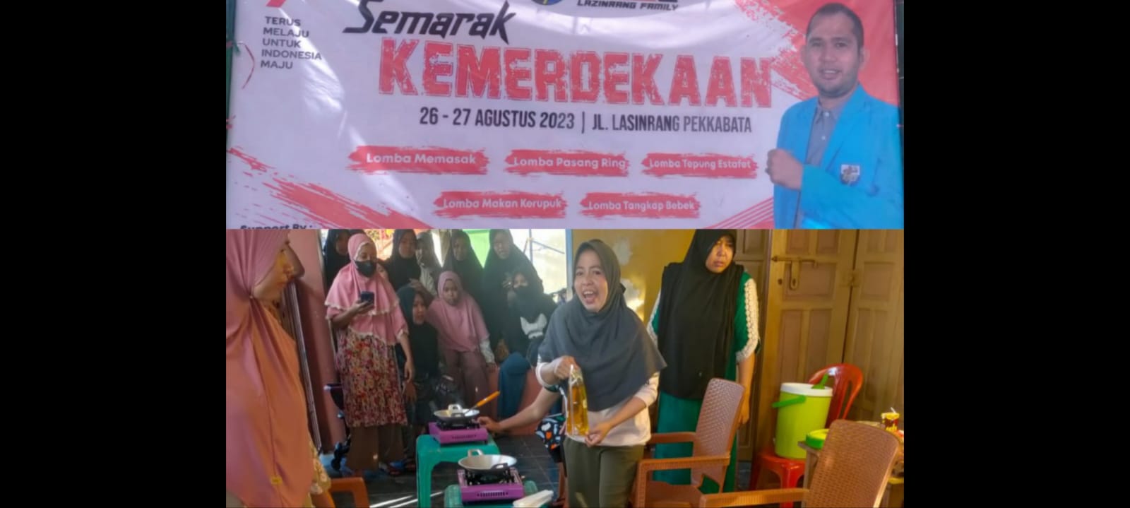 Gelar Berbagai Lomba, Cara DPD II KNPI Pinrang Semarakkan HUT RI Ke-78 