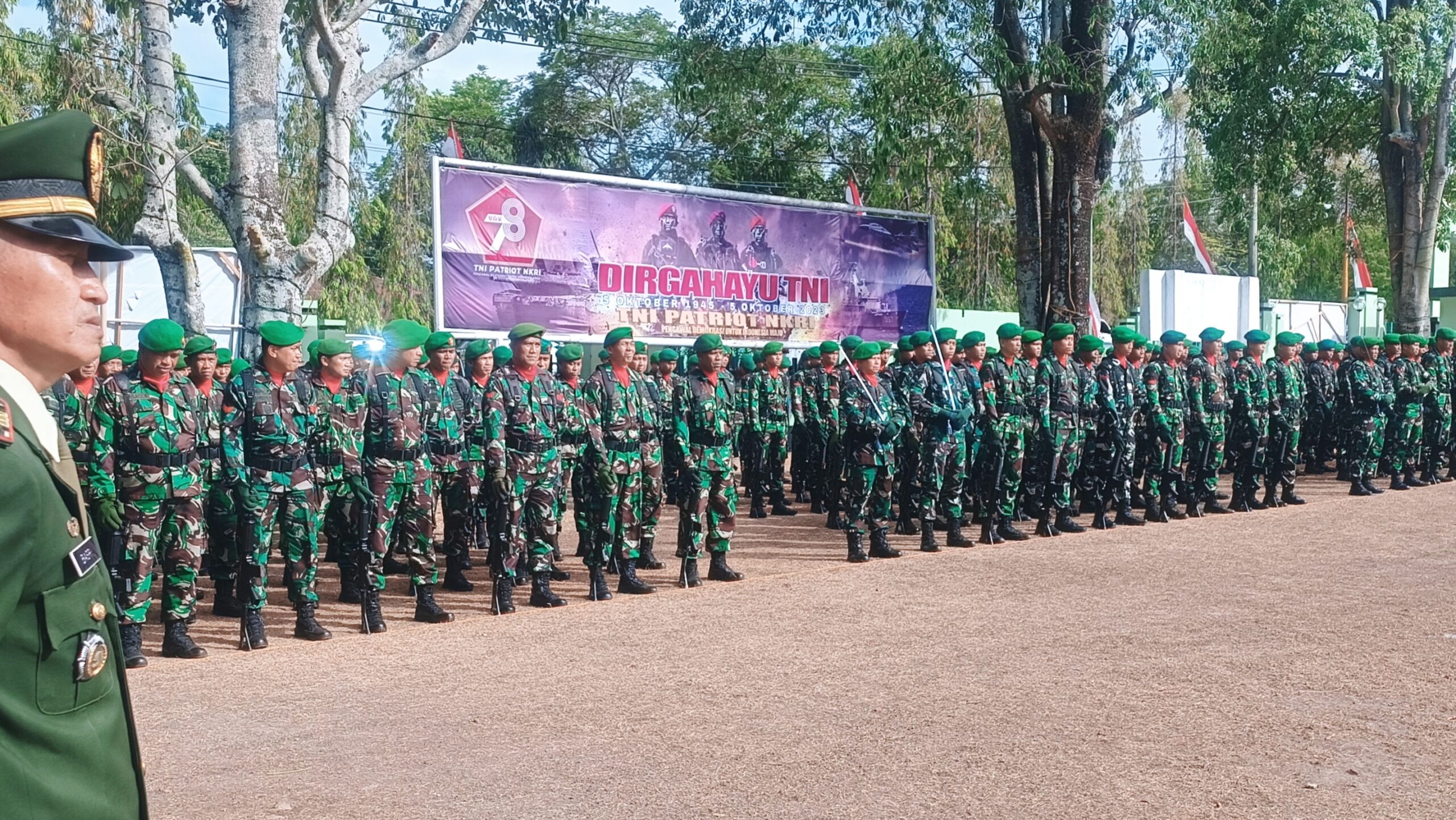 Jadi Irup Peringatan HUT TNI Ke-78, Dandim 1405 Parepare Hastiar Hatta : Tindakan Kecil Berdampak untuk Institusi