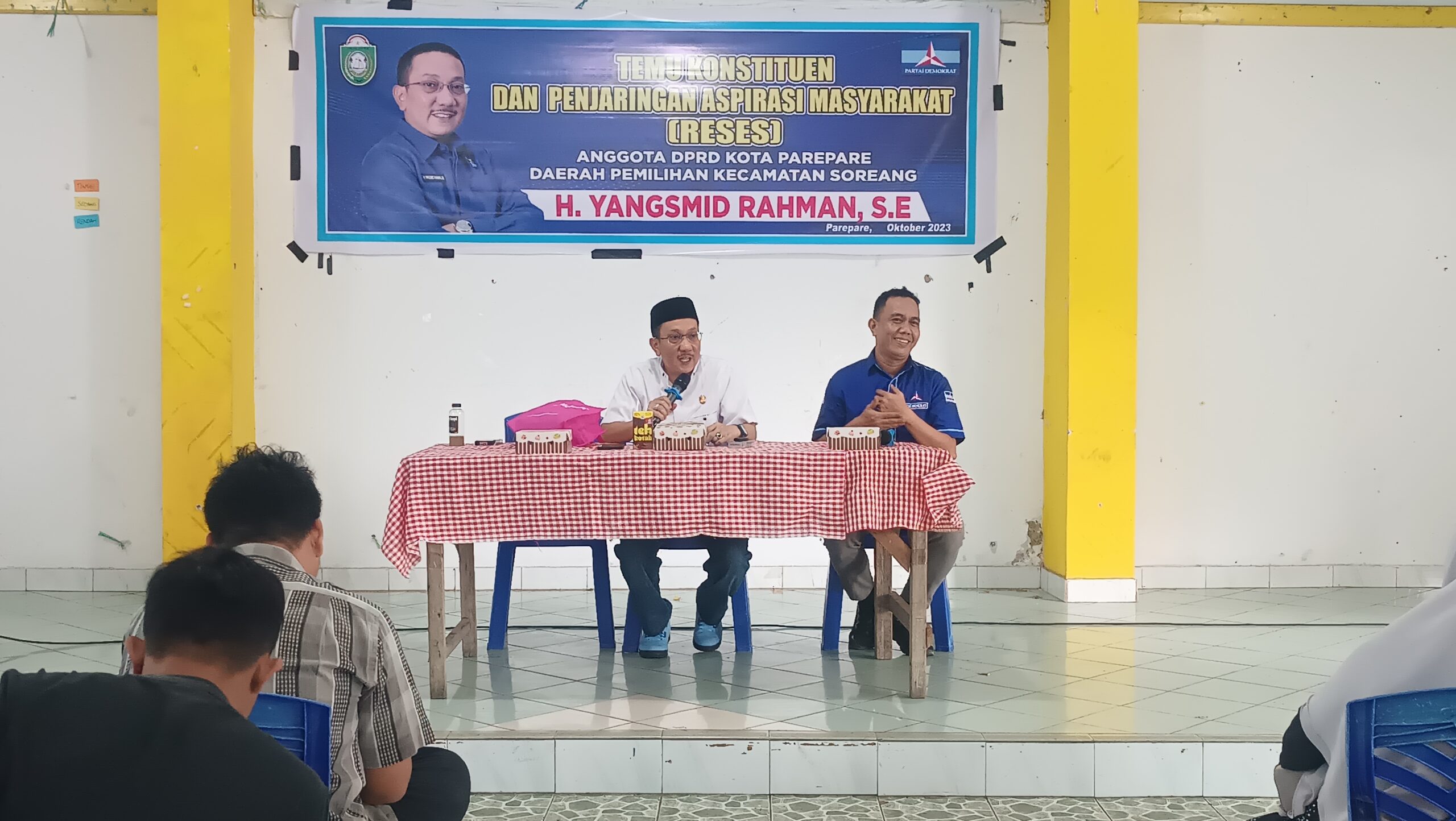 Legislator Demokrat Parepare Yangsmid Rahman Jaring Aspirasi Warga Soreang