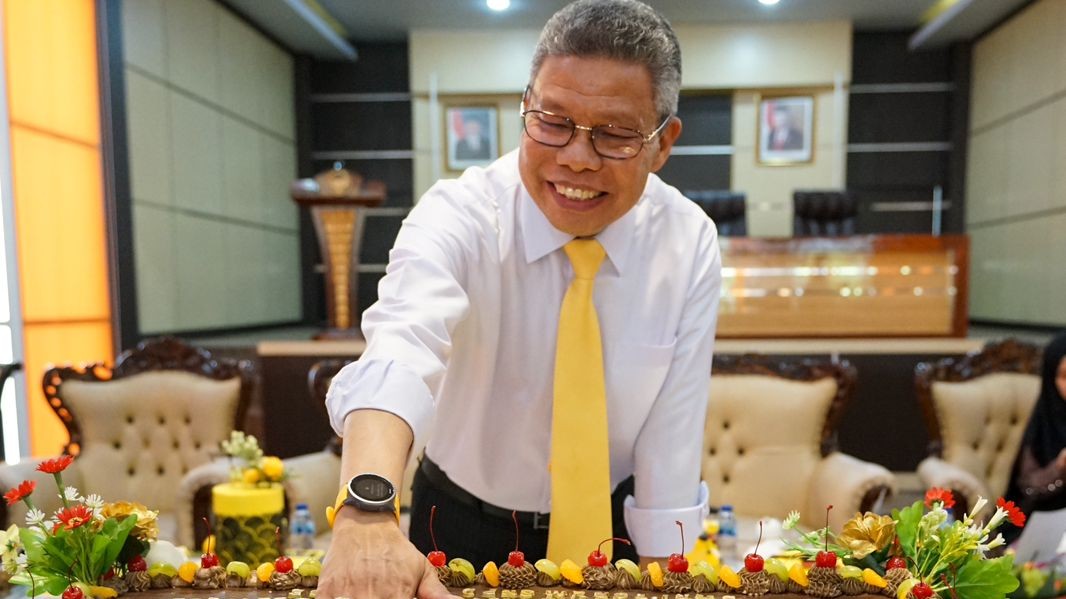 Wali Kota Parepare Taufan Pawe Syukuran Momen Terkahir Menjabat 2 Priode Diusianya Ke 58 Tahun