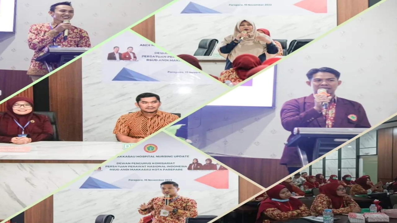 DPK PPNI RS Andi Makkasau Sukses Gelar Seminar dan Workshop Pengembangan SDMK