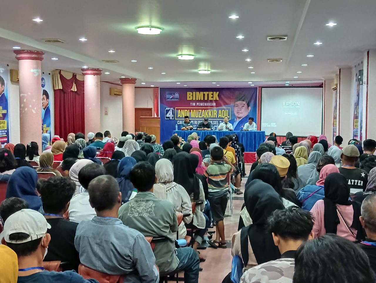 Bimtek Dua Hari, Ribuan Tim Pemenangan Siap Perjuangkan Andi Muzakkir Aqil ke DPR RI
