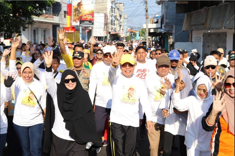 Taufan Pawe Satu Dekade Pimpin Kota Parepare, Masyarakat Tumpah Ruah Lepas Taufan Pawe Sang Visioner