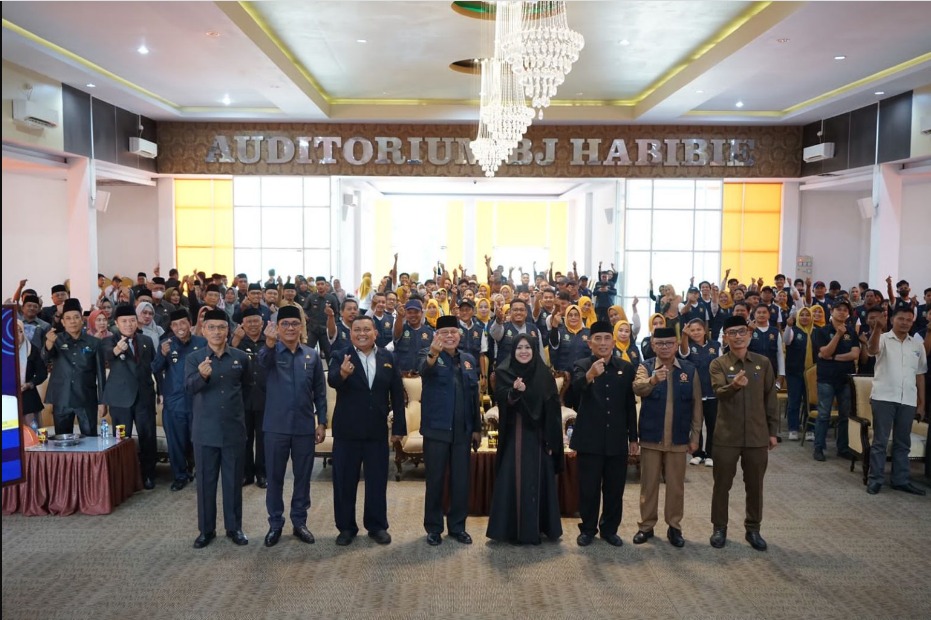 Wali Kota Taufan Pawe Hadiri Pelatihan 200 Pengurus Karang Taruna Parepare