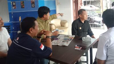 Silaturahmi dan Ngopi Bareng, Pj Wali Kota Parepare Akbar Ali dan Manajemen Harian Pare Pos Pererat Sinergi