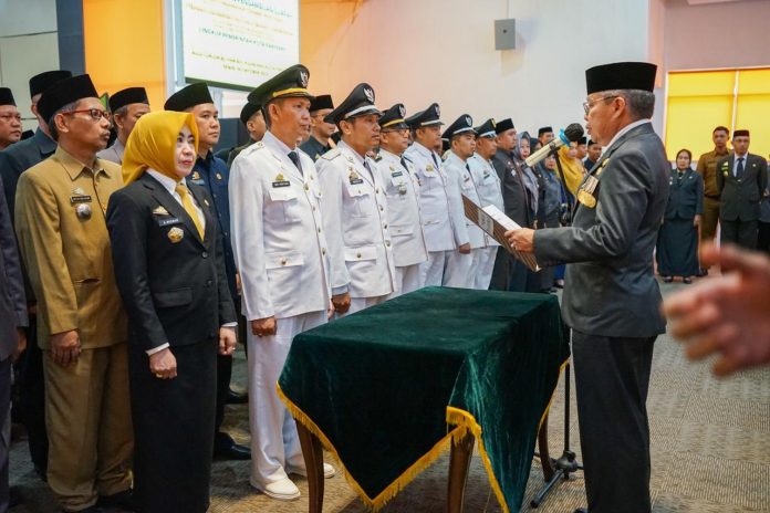Hari Terakhir Menjabat, Wali Kota Parepare Taufan Pawe Lantik 110 Pejabat