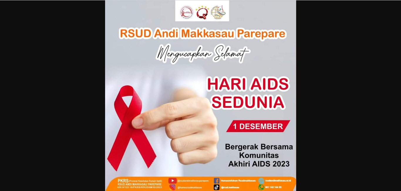 RSUD Andi Makkasau Parepare Memperingati Hari AIDS Sedunia 2023