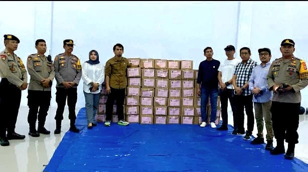 KPU Parepare Terima Ratusan Ribu Surat Suara, Antisipasi Tinggi Mengawal Proses Logistik