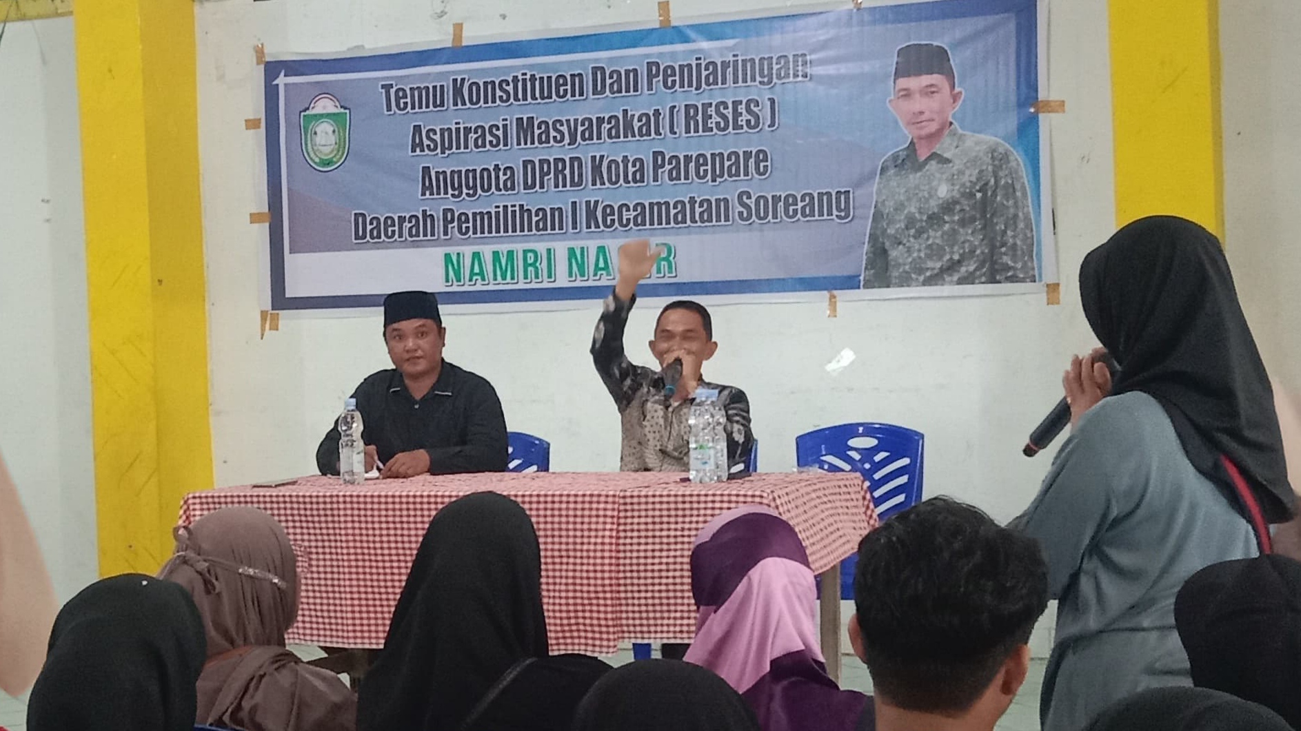 Temu Konstituen, Legislator PPP Parepare Namri Nasir Siap Komitmen Perjuangkan Aspirasi Warga Soreang