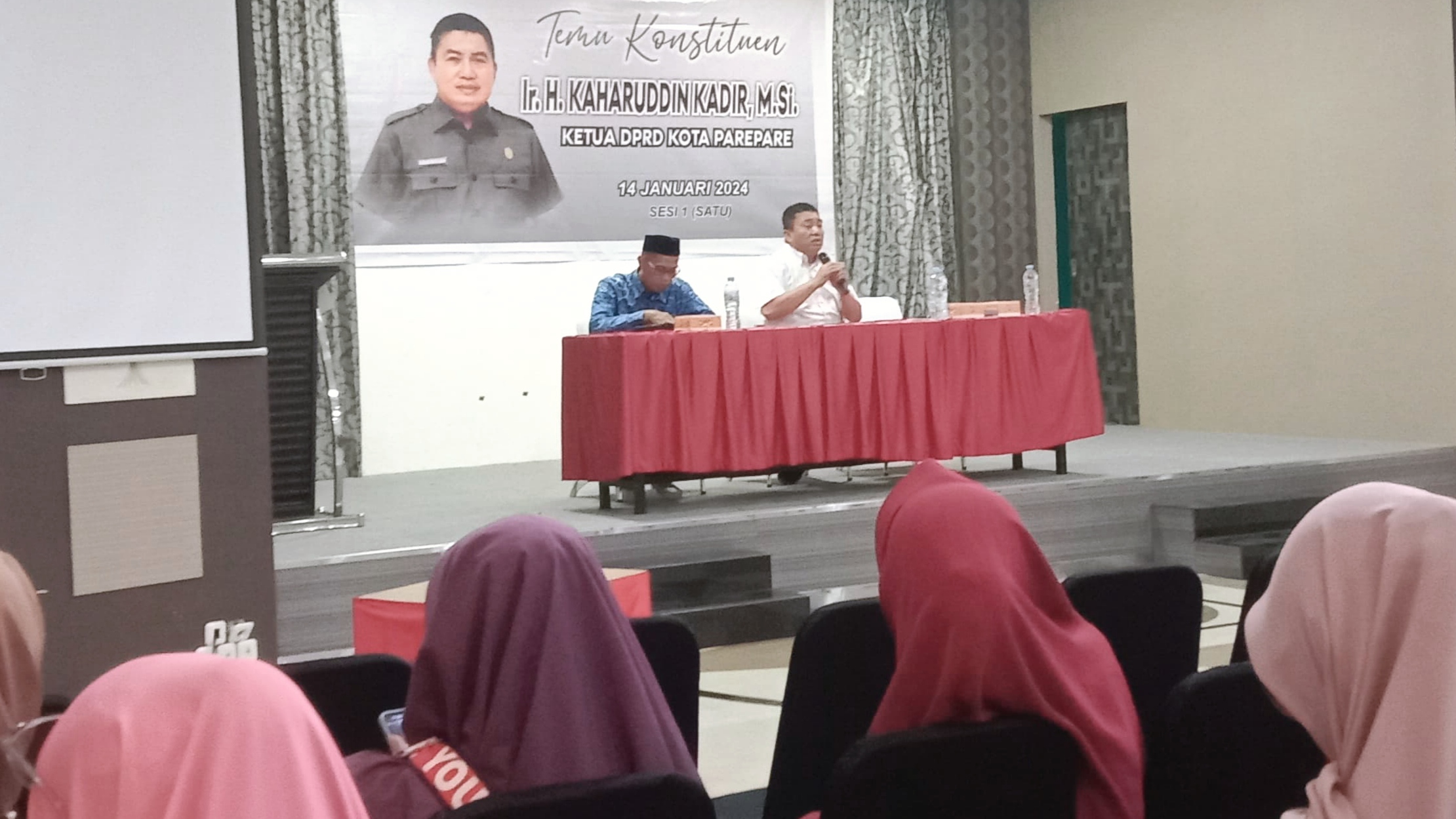 Ketua DPRD Parepare Kaharuddin Kadir Temu Konstituen, Serap Aspirasi Guru Mengaji hingga Imam Masjid