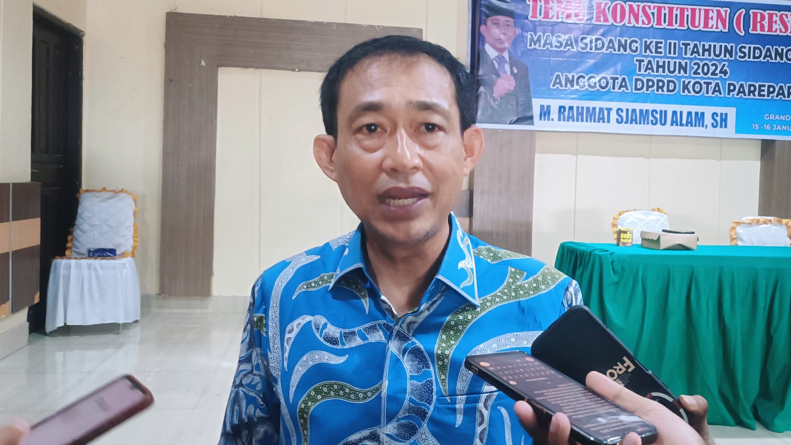 Reses, Wakil Ketua DPRD Parepare Rahman Sjam Dorong Pemkot Jemput Bola Atasi Tantangan Kepemilikan BPJS Kesehatan