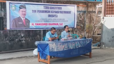 Temu Konstituen, Legislator Demokrat Parepare Yangsmid Rahman Siap Kawal Aspirasi Warga Soreang