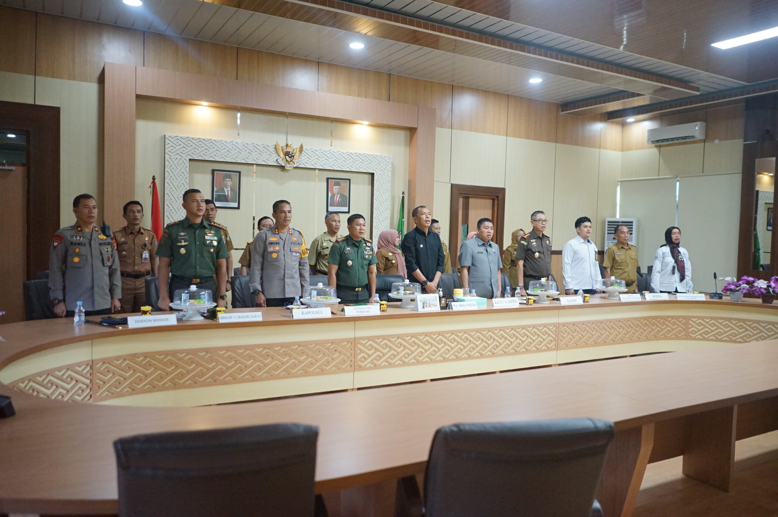 Pj Wali Kota Parepare dan Forkopimda Silaturahmi dengan Pangdam, Sinergi Jaga Stabilitas dan Persiapan Pemilu 2024