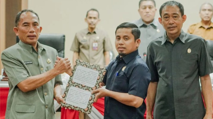 Pemkot Parepare - DPRD Gelar Rapat Paripurna Penyerahan RPJPD 2025-2029