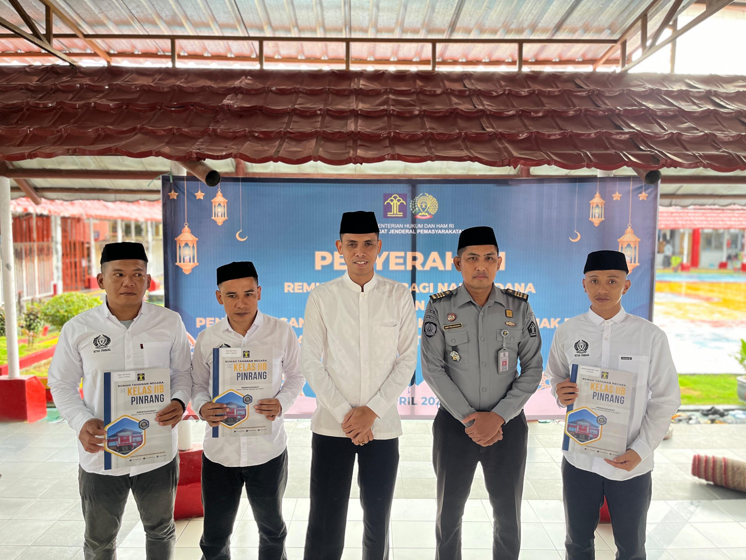 Dua Orang Langsung Bebas, 134 Warga Binaan Rutan Pinrang Terima Remisi Khusus Idulfitri Tahun 2024