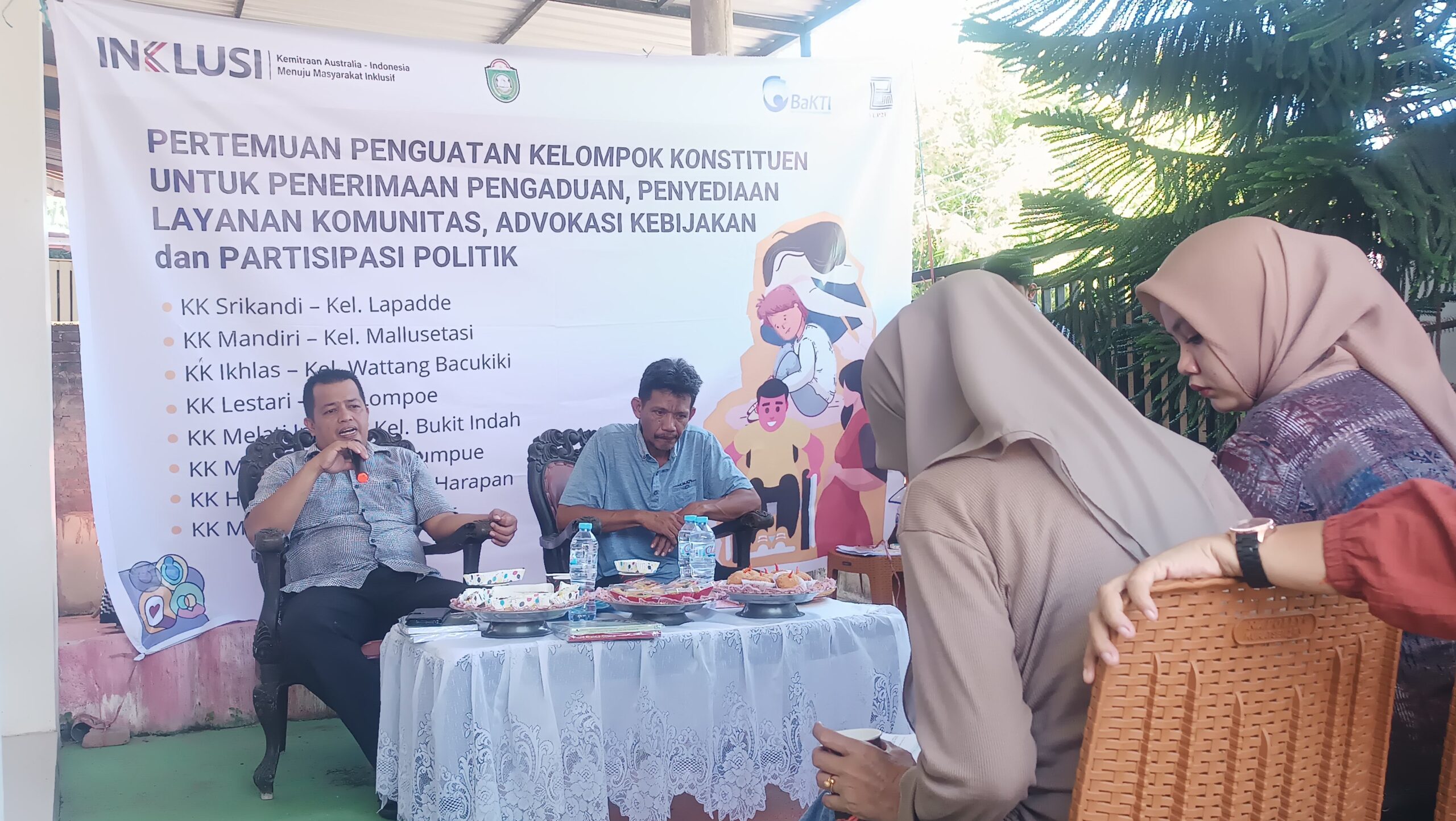 BaKTI dan YLP2EM Parepare Gelar Penguatan Kelompok Konstituen Masagenae untuk Perlindungan Sosial dan Advokasi Kebijakan