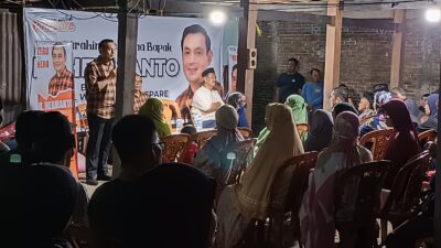 Antusiasme Warga Geddongnge' Sambut Kesiapan Hermanto Maju di Pilkada Parepare