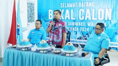 Bacalon Wali Kota Tasming Hamid: Kami Siap Bersama Gelora Membangun Parepare