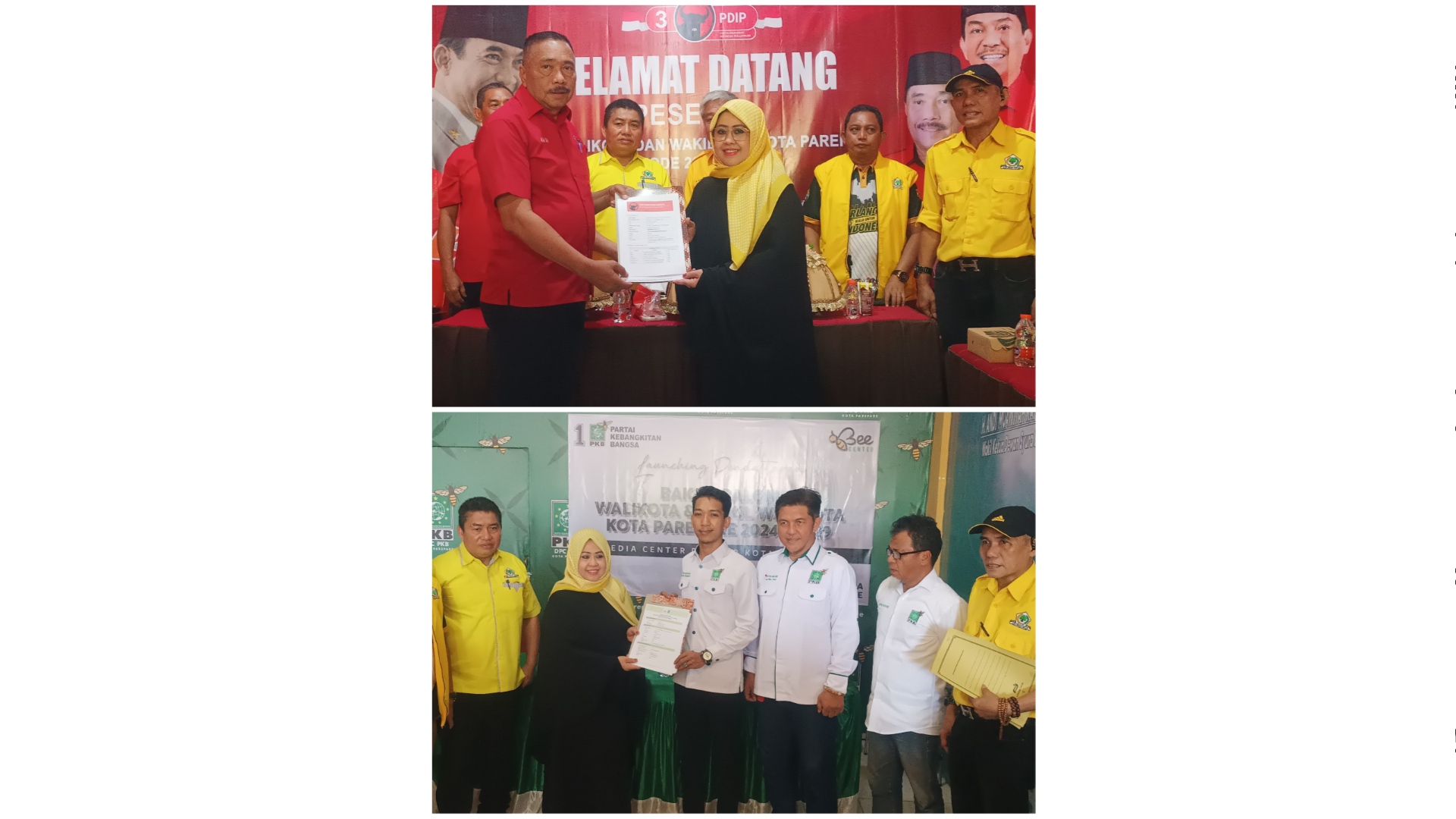 Siap Bertarung di Pilkada Parepare, Erna Rasyid Taufan Kembalikan Formulir Cawalkot ke PDIP dan PKB