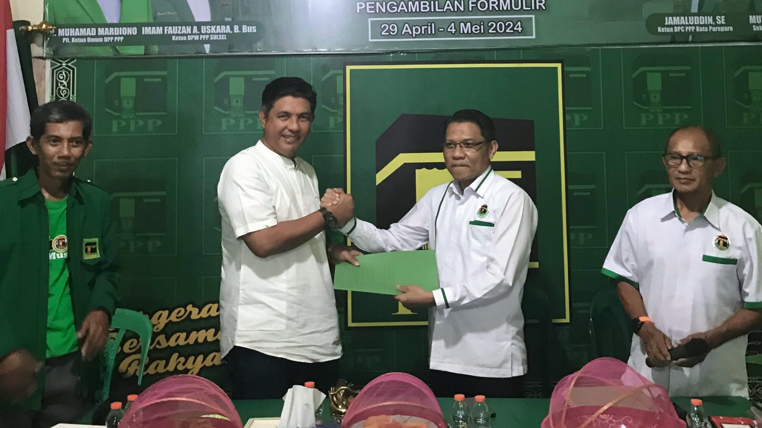Daftar di PPP, Andi Muh Fudail Nyatakan Siap Bertarung Sebagai Calon Wakil Wali Kota Parepare 2024