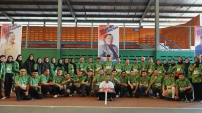 Akbar Ali Hadir Langsung Beri Dukungan Kontingen Parepare di POR Pamong Praja se-Sulsel