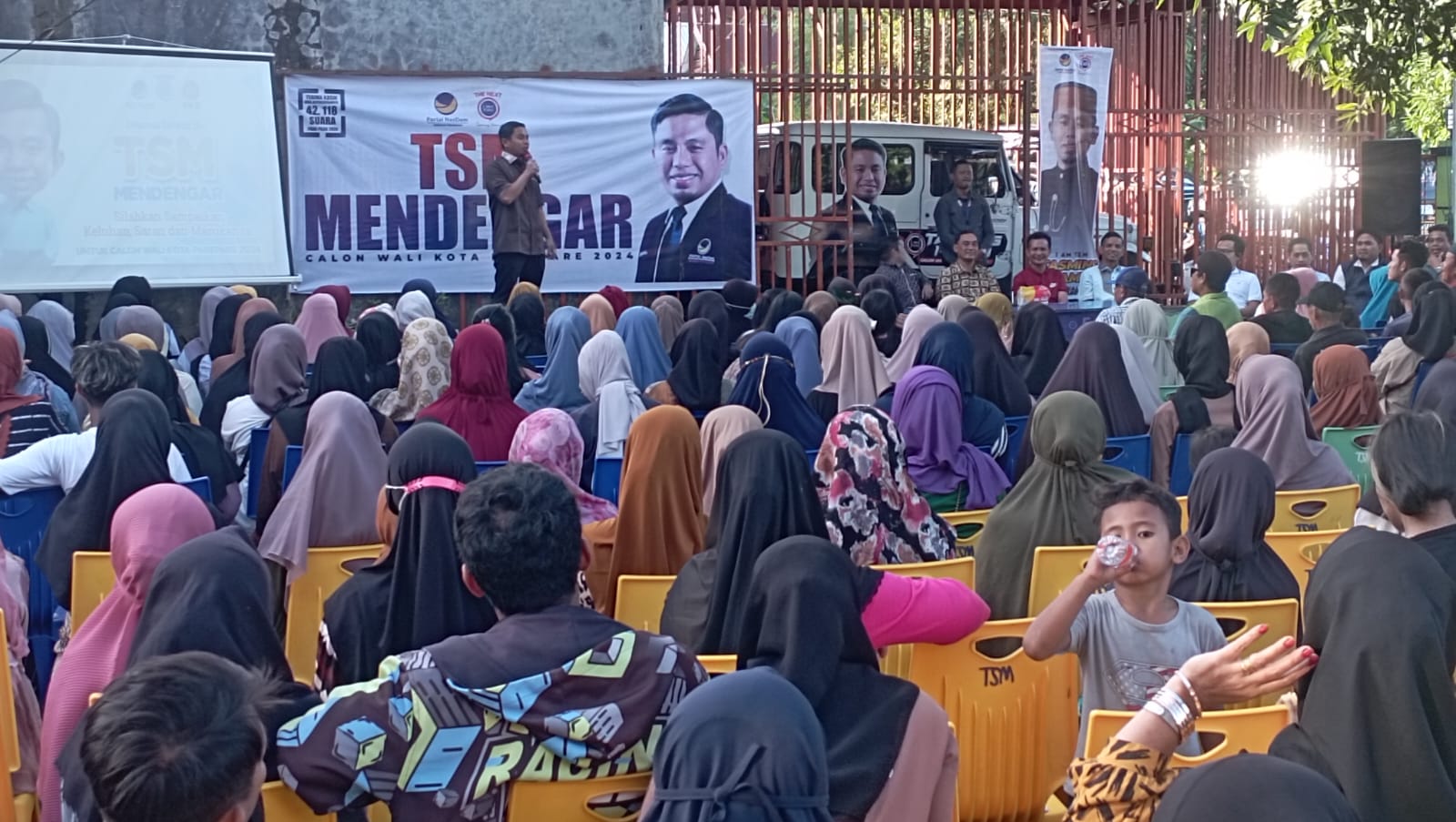 Program 'TSM Mendengar', Tasming Hamid Komitmen Tingkatkan Kesejahteraan Warga Parepare