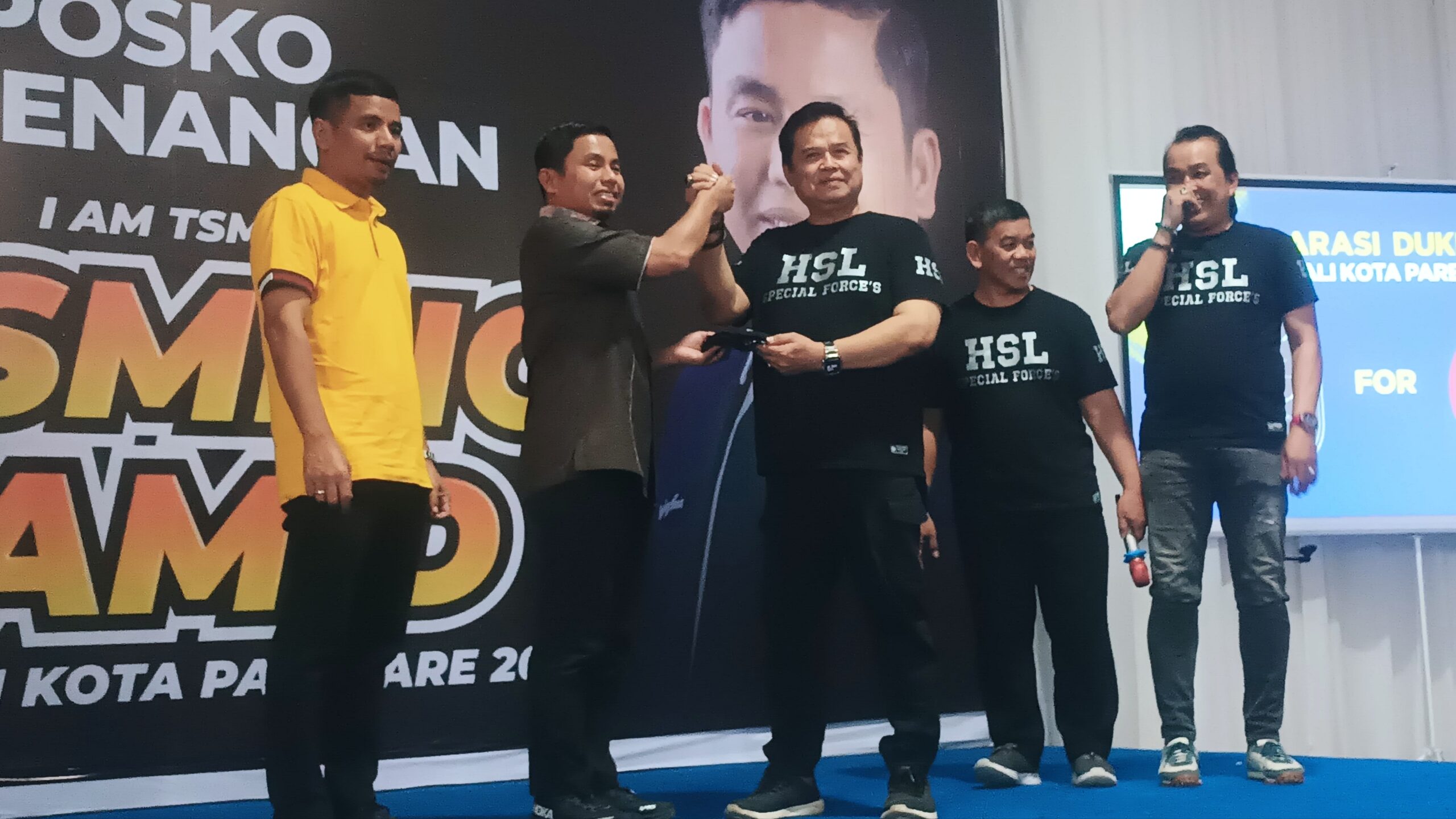 HSL Resmi Dukung Tasming Hamid sebagai Calon Wali Kota Parepare