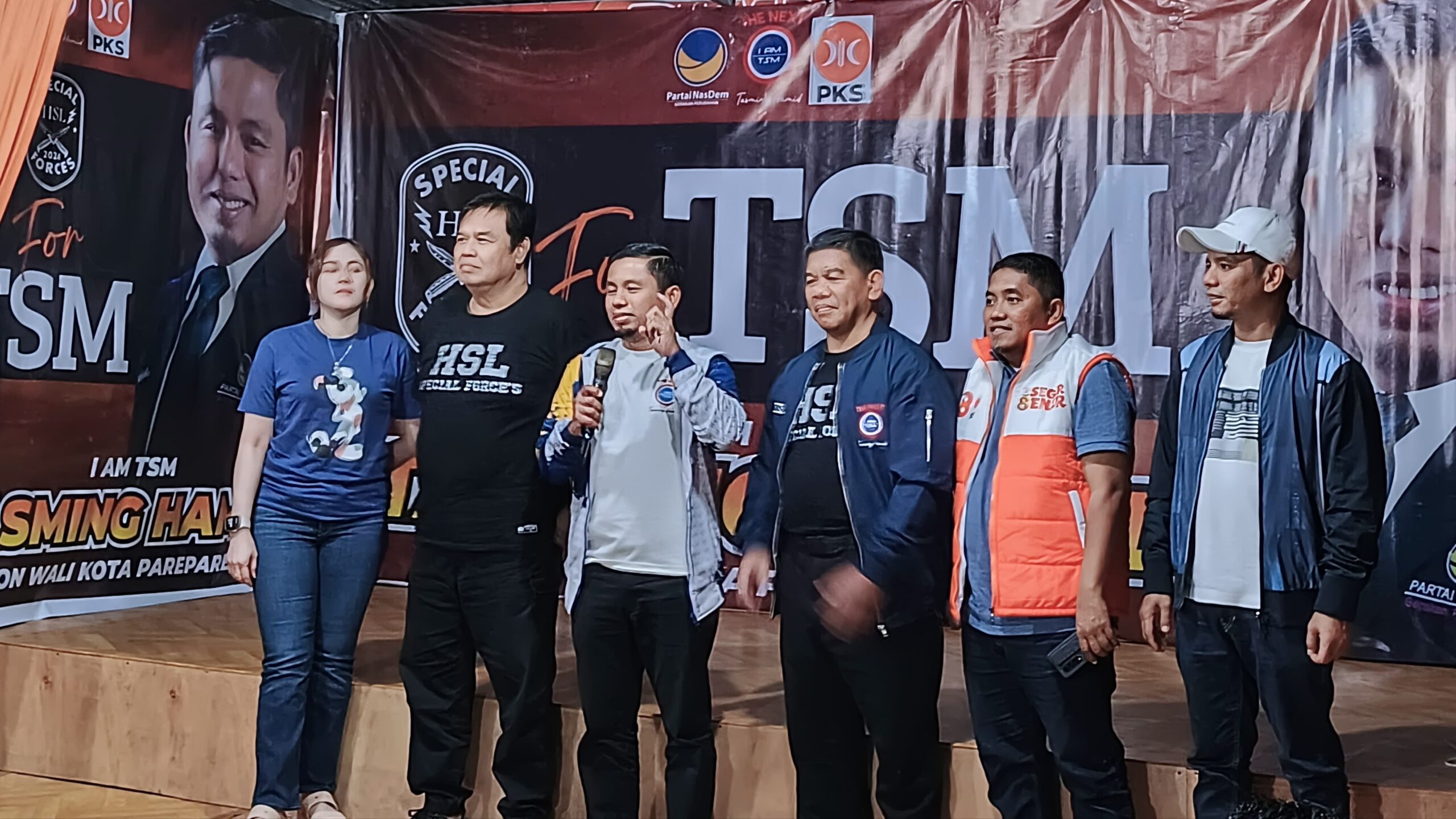 Posko Bacukiki Barat Diresmikan, Langkah Serius HSL Menangkan Tasming Hamid di Pilkada Parepare