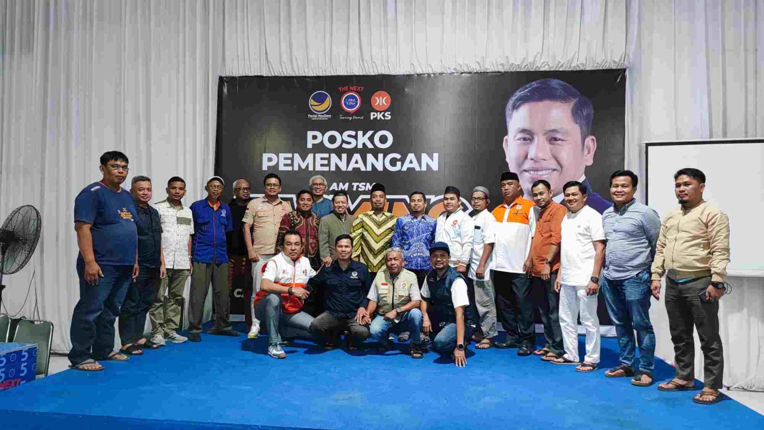 Partai NasDem-PKS Gelar Rapat Koalisi Perdana, Siap Menangkan Tasming Hamid