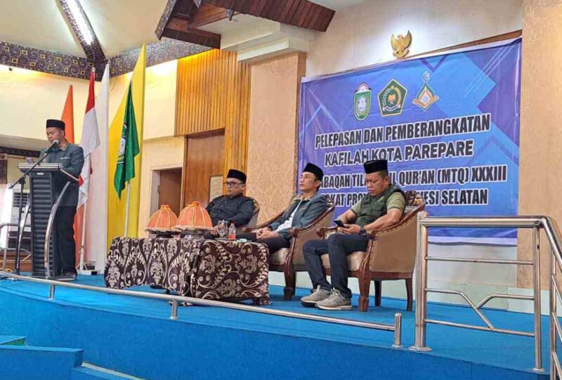 Pemkot Parepare Lepas Kontingen Musabaqah Tilawatil Qur’an