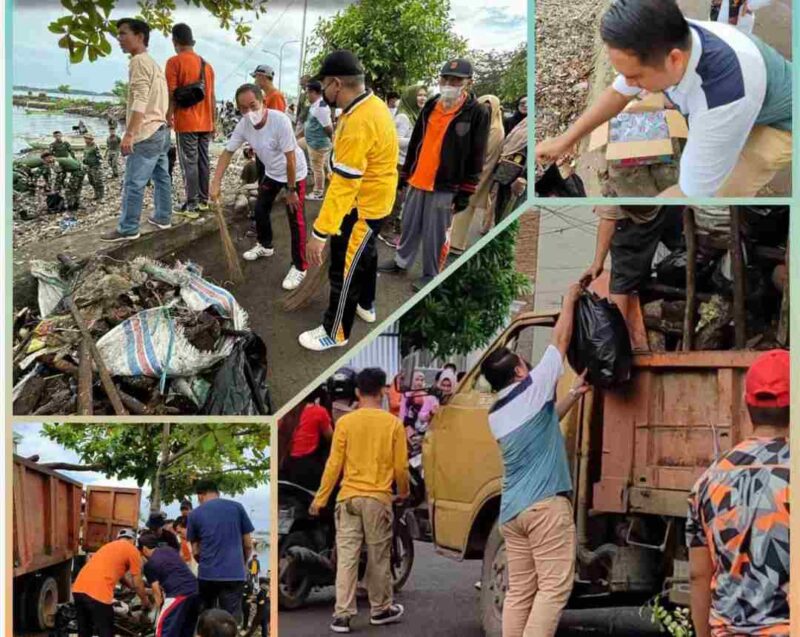 RSUD Andi Makkasau Parepare Turut Kerja Bakti Bersihkan Kawasan Pantai Cempae