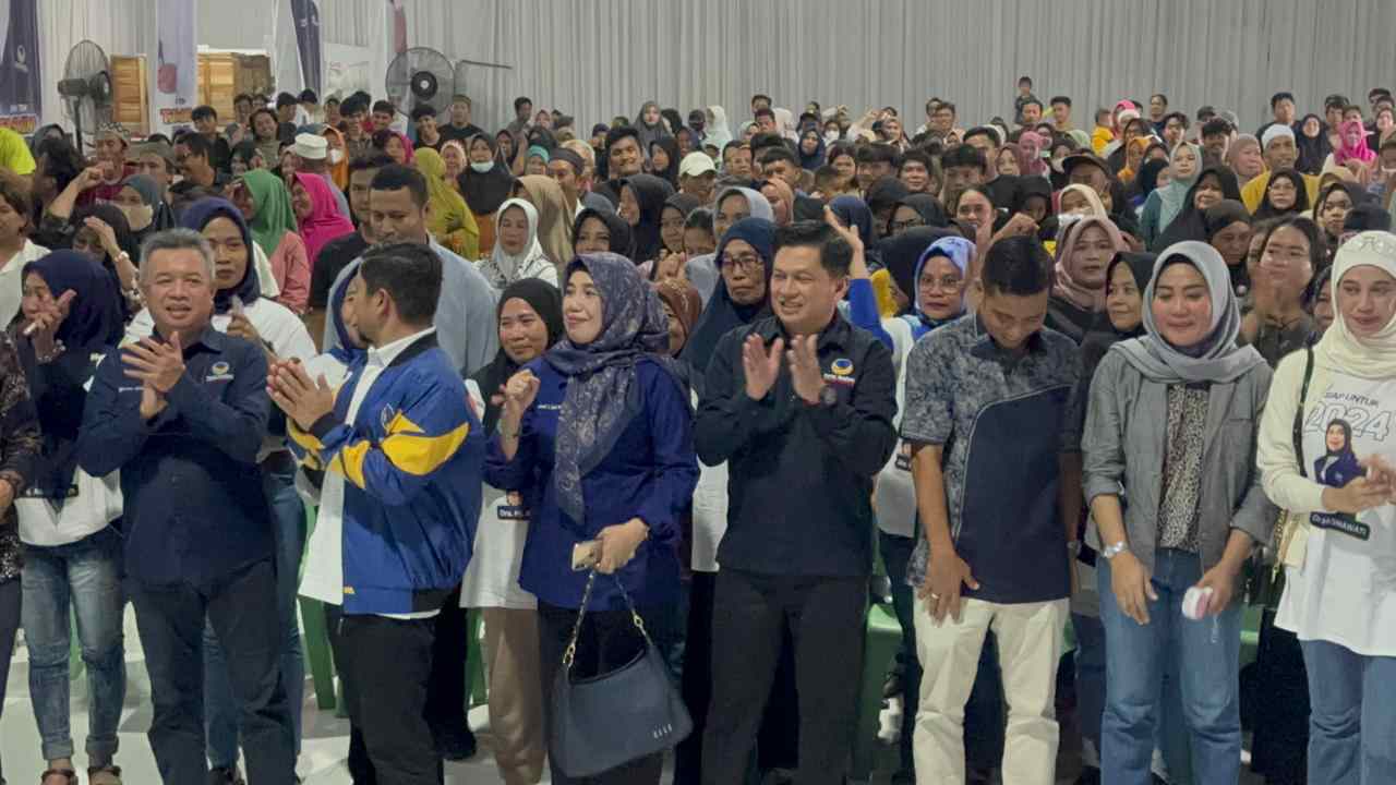 Ratusan Tim Asmawati Bergerak Dukung TSM di Pilkada Parepare