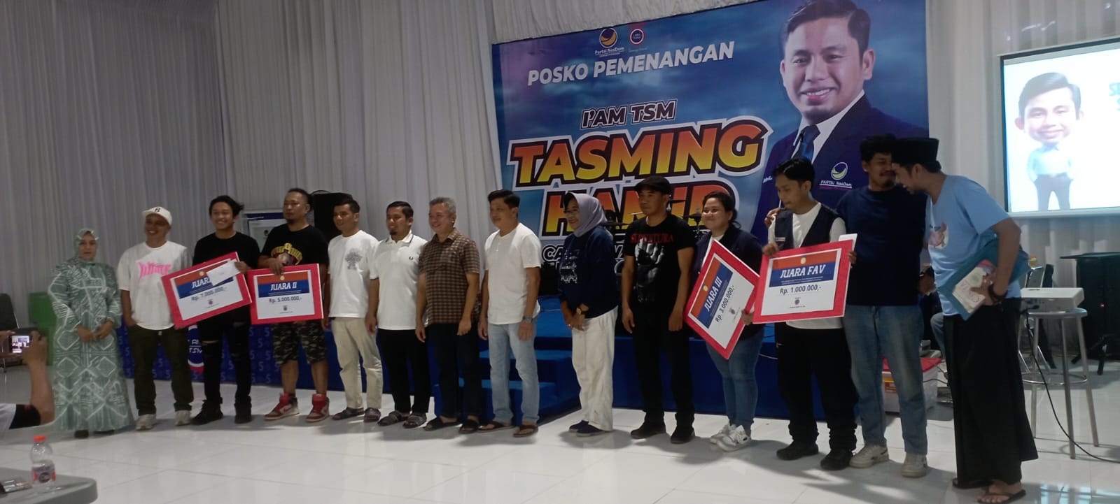Tasming Takjub Melihat Kreatifitas Musisi Ciptakan Jingle TSM