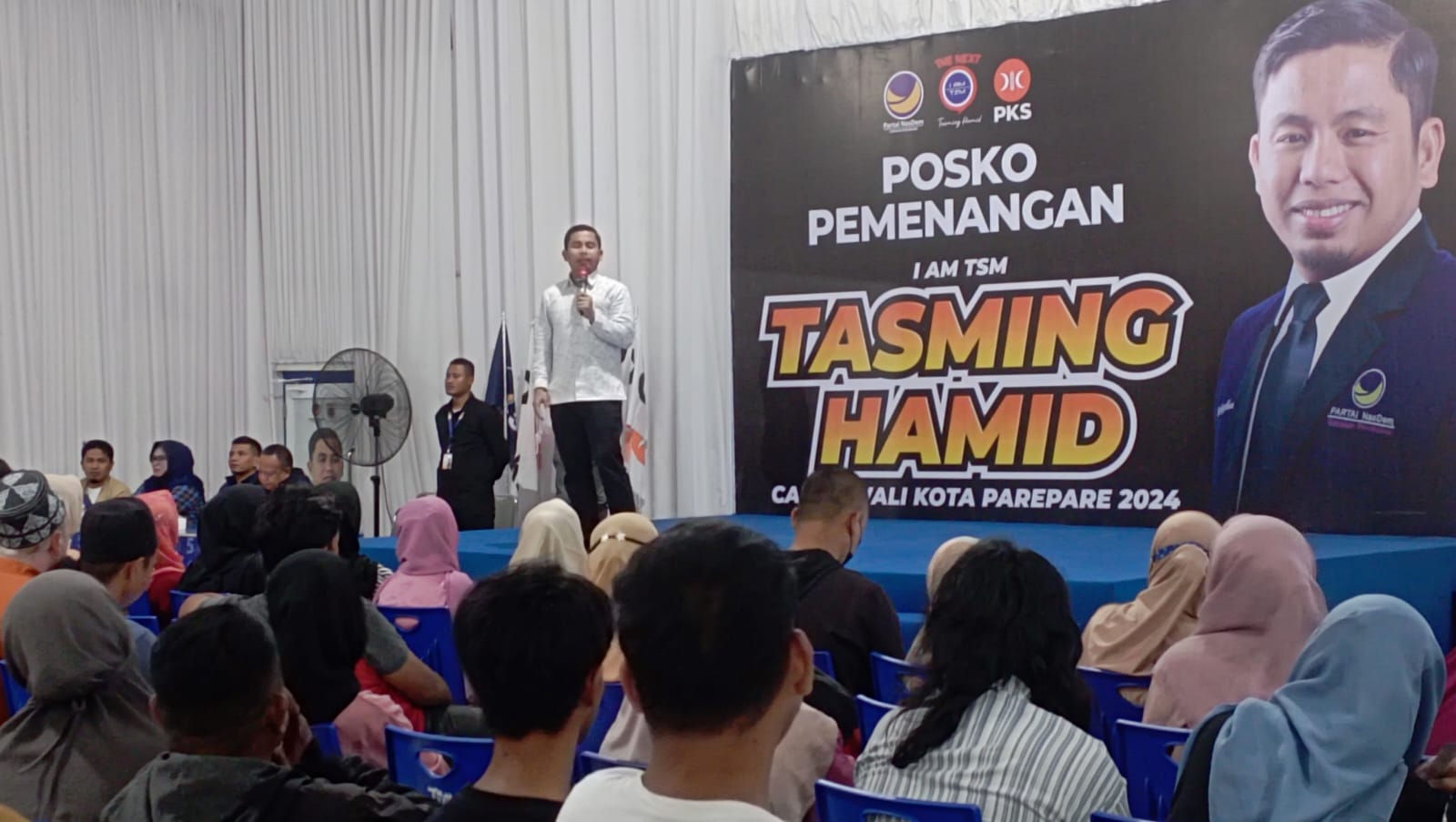 Program TSM Mendengar Berlanjut, Ribuan Warga Padati Posko Pemenangan TSM