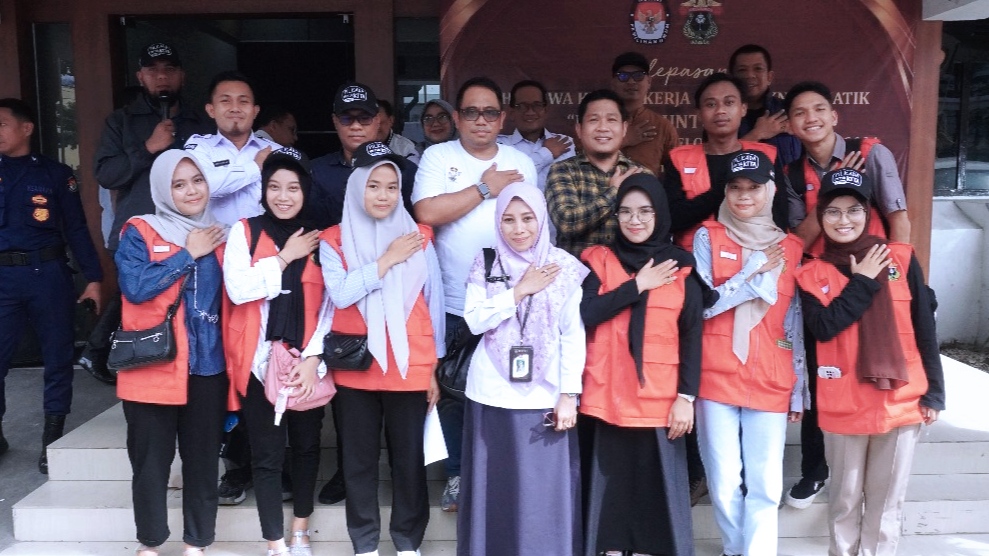 KPU Sulsel Lepas 260 Mahasiswa KKN Temanik Unhas jadi Agen Demokrasi Pilkada Serentak 2024