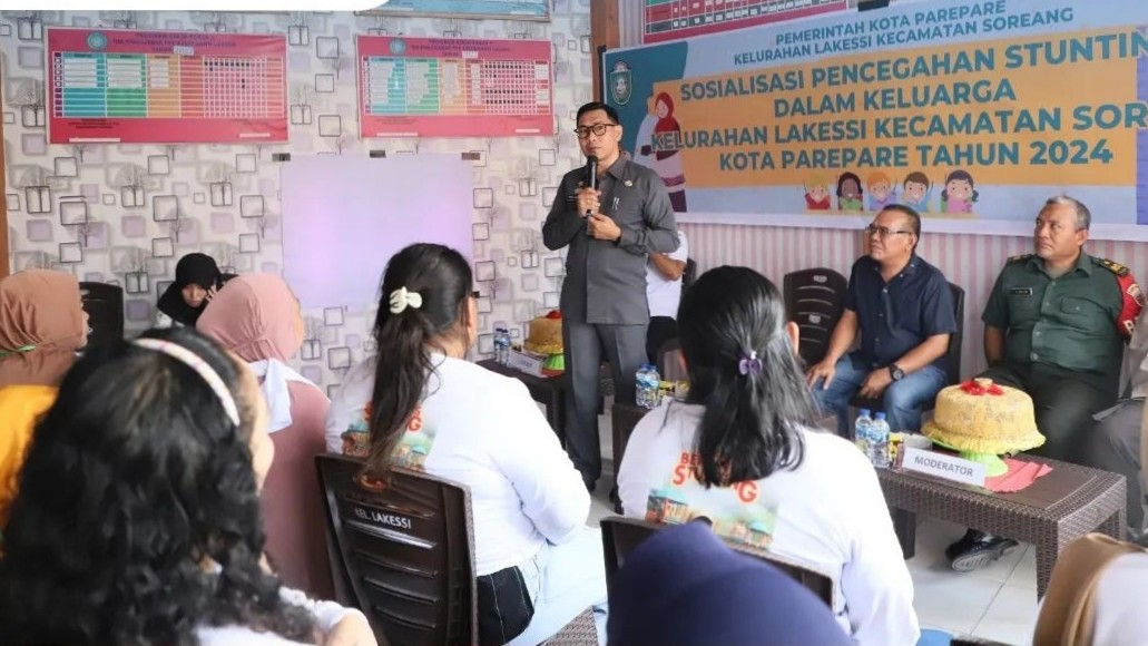 DPPKB Parepare Sosialisasikan Bahaya Stunting di Soreang, Amarun Agung Hamka: Masalah Ini Harus Jadi Prioritas Bersama